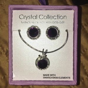 Chrystal Collection 16 Inch Necklace